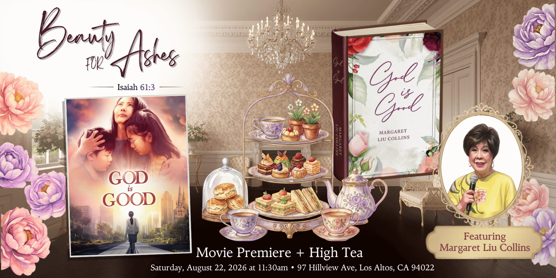 God is Good Movie Screening + Beauty for Ashes High Tea